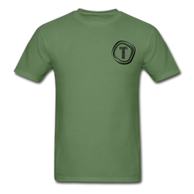 Load image into Gallery viewer, Tanner&#39;s Timber Gildan Ultra Cotton T-Shirt - military green
