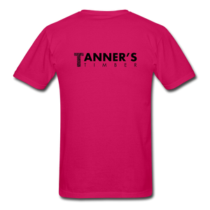 Tanner's Timber Gildan Ultra Cotton T-Shirt - fuchsia