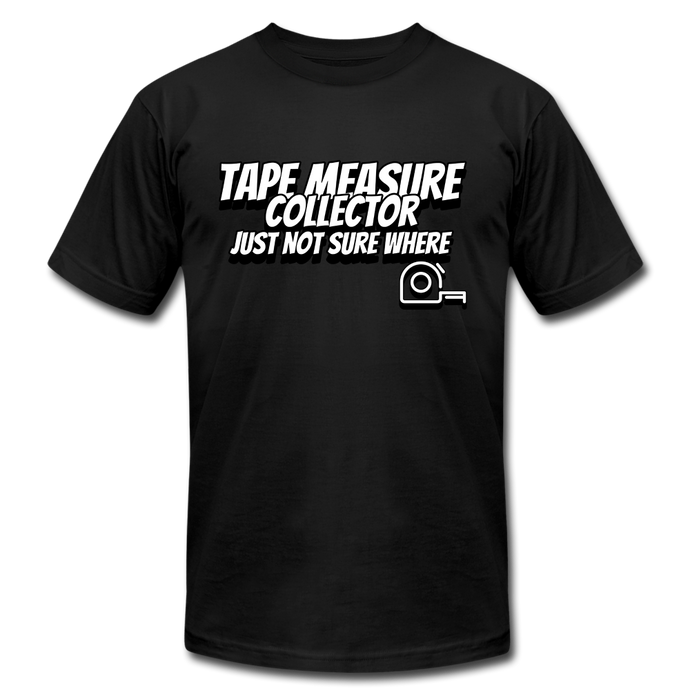 Tape Measure Collector Premium T-Shirt - black