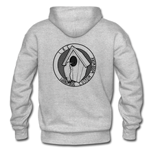 Load image into Gallery viewer, L &amp; E Custom Woodwork Hoodie - heather gray
