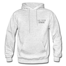 Load image into Gallery viewer, L &amp; E Custom Woodwork Hoodie - light heather gray
