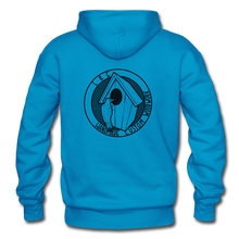 Load image into Gallery viewer, L &amp; E Custom Woodwork Hoodie - turquoise
