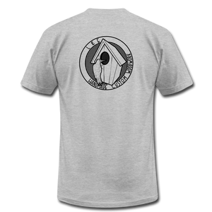 L & E Custom Woodworks Premium T-Shirt - heather gray