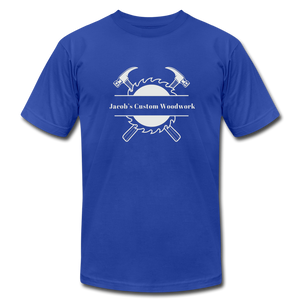 Jacob's Custom Woodwork Premium T-Shirt - royal blue