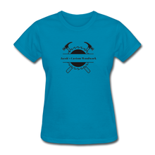 Load image into Gallery viewer, Jacob&#39;s Custom Woodwork Women&#39;s T-Shirt - turquoise
