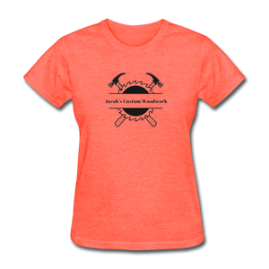 Jacob's Custom Woodwork Women's T-Shirt - heather coral