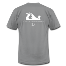 Load image into Gallery viewer, 5 Iron Woodworks Premium T-Shirt - slate
