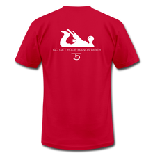 Load image into Gallery viewer, 5 Iron Woodworks Premium T-Shirt - red
