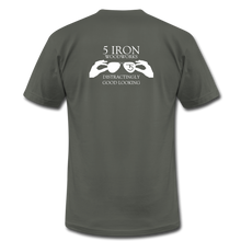 Load image into Gallery viewer, 5 Iron Woodworks Permium T-shirt - asphalt
