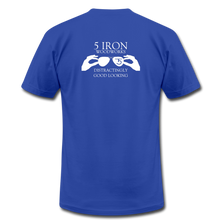 Load image into Gallery viewer, 5 Iron Woodworks Permium T-shirt - royal blue
