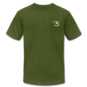5 Iron Woodworks Permium T-shirt - olive