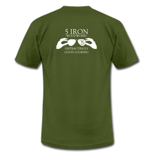 Load image into Gallery viewer, 5 Iron Woodworks Permium T-shirt - olive
