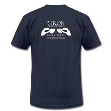 Load image into Gallery viewer, 5 Iron Woodworks Permium T-shirt - navy
