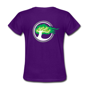 Beyond the Grain Women's T-Shirt - purple