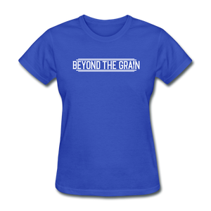 Beyond the Grain Women's T-Shirt - royal blue