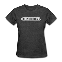 Load image into Gallery viewer, Beyond the Grain Women&#39;s T-Shirt - heather black
