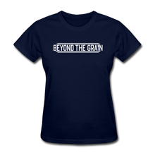 Load image into Gallery viewer, Beyond the Grain Women&#39;s T-Shirt - navy
