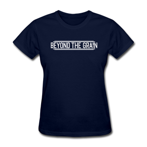 Beyond the Grain Women's T-Shirt - navy