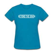 Load image into Gallery viewer, Beyond the Grain Women&#39;s T-Shirt - turquoise
