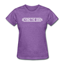 Load image into Gallery viewer, Beyond the Grain Women&#39;s T-Shirt - purple heather
