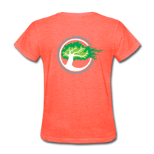 Load image into Gallery viewer, Beyond the Grain Women&#39;s T-Shirt - heather coral
