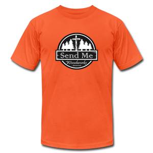 Send Me Woodworks Permium T-Shirt - orange
