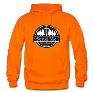 Send Me Woodworks Hoodie - orange