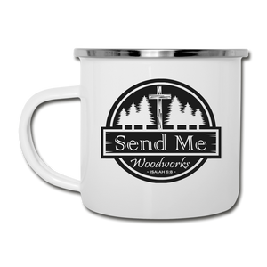 Send Me Woodworks Camper Mug - white