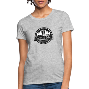 Send Me Woodworks Women's T-Shirt - heather gray