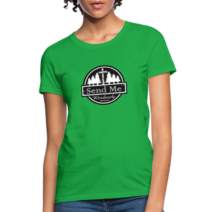 Send Me Woodworks Women's T-Shirt - bright green