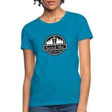 Load image into Gallery viewer, Send Me Woodworks Women&#39;s T-Shirt - turquoise
