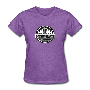 Send Me Woodworks Women's T-Shirt - purple heather