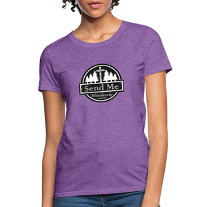 Send Me Woodworks Women's T-Shirt - purple heather