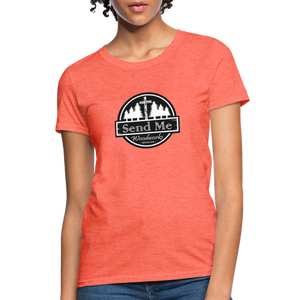 Send Me Woodworks Women's T-Shirt - heather coral