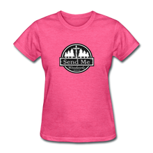 Load image into Gallery viewer, Send Me Woodworks Women&#39;s T-Shirt - heather pink
