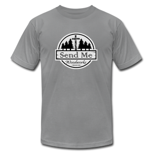 Send Me Woodworks Premium T-Shirt - slate
