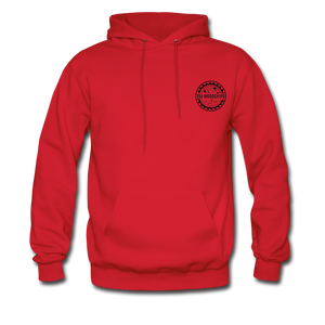 256 Woodchips Hoodie - red