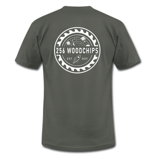 256 Woodchips Pemium T-Shirt - asphalt