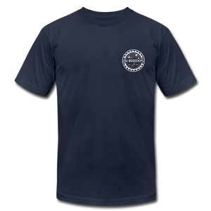 256 Woodchips Pemium T-Shirt - navy