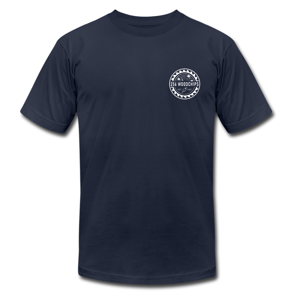 256 Woodchips Pemium T-Shirt - navy