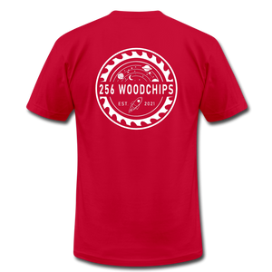 256 Woodchips Pemium T-Shirt - red