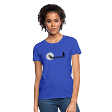 Load image into Gallery viewer, D.W. Workshop Women&#39;s T-Shirt - royal blue

