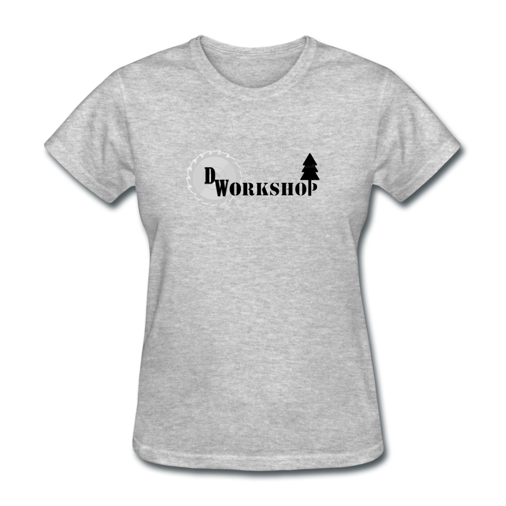 D.W. Workshop Women's T-Shirt - heather gray