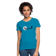 Load image into Gallery viewer, D.W. Workshop Women&#39;s T-Shirt - turquoise
