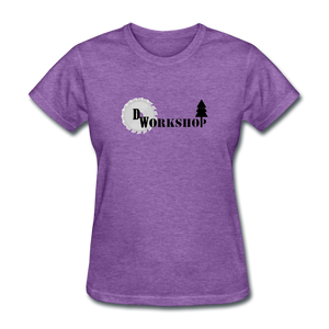 D.W. Workshop Women's T-Shirt - purple heather