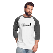 Load image into Gallery viewer, D.W. Workshop 3/4 Sleeve Raglan T-Shirt - white/charcoal

