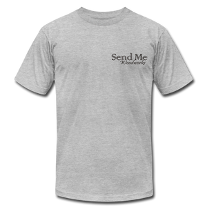 Send Me Woodworks Premium T-Shirt - heather gray