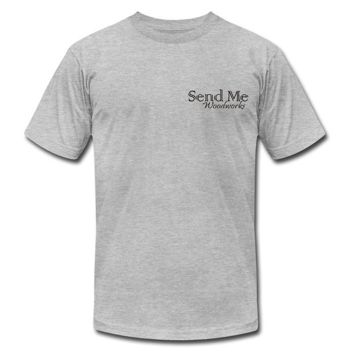 Send Me Woodworks Premium T-Shirt - heather gray
