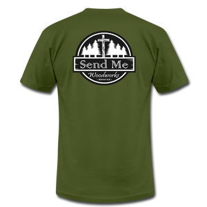 Send Me Woodworks Premium T-Shirt - olive