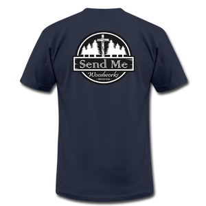 Send Me Woodworks Premium T-Shirt - navy